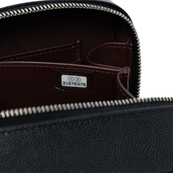 Auth Chanel Cc Quilted Caviar Camera #230514C20B - Picture 6 of 8